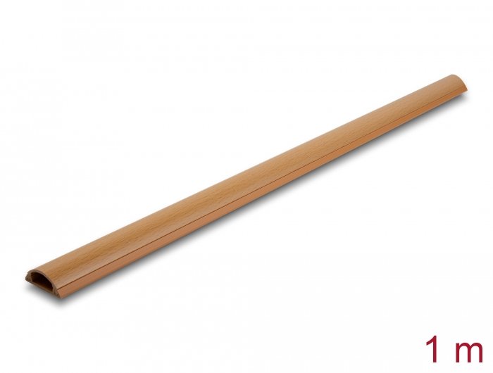 Delock Conducto Cables Self-adhesive 30 X 11MM - 1M Length With Aspecto Wood