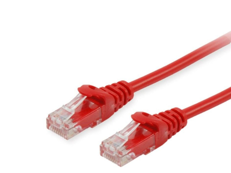 Equip Network Cable CAT.6 U UTP 2x RJ45 1.5M Red