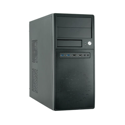 Chieftec PC Case CG-04B-OP Housing Computer Midi Tower Black — image 1