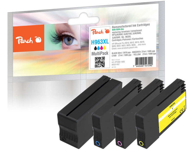 Peach Toner HP NR.963XL Multipack Compatible