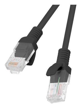 Lanberg Network Cable PCU6-10CC-1500-BK, RJ45,UTP, CAT.6,15M, Black — image 1