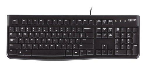 Logitech Keyboard English K120 USB QWERTY Black 920-002501 — image 1