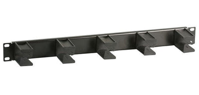 Efb 19 1HE Panel Organiser Cables, 5X Stand Lwl, Black — image 1
