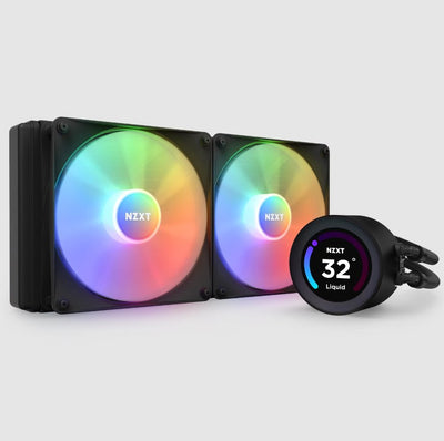 Nzxt Kraken Elite 280 RGB Processor Sistema Refrigeración Líquida Todo Uno 14CM Black 1 Pieces — image 1