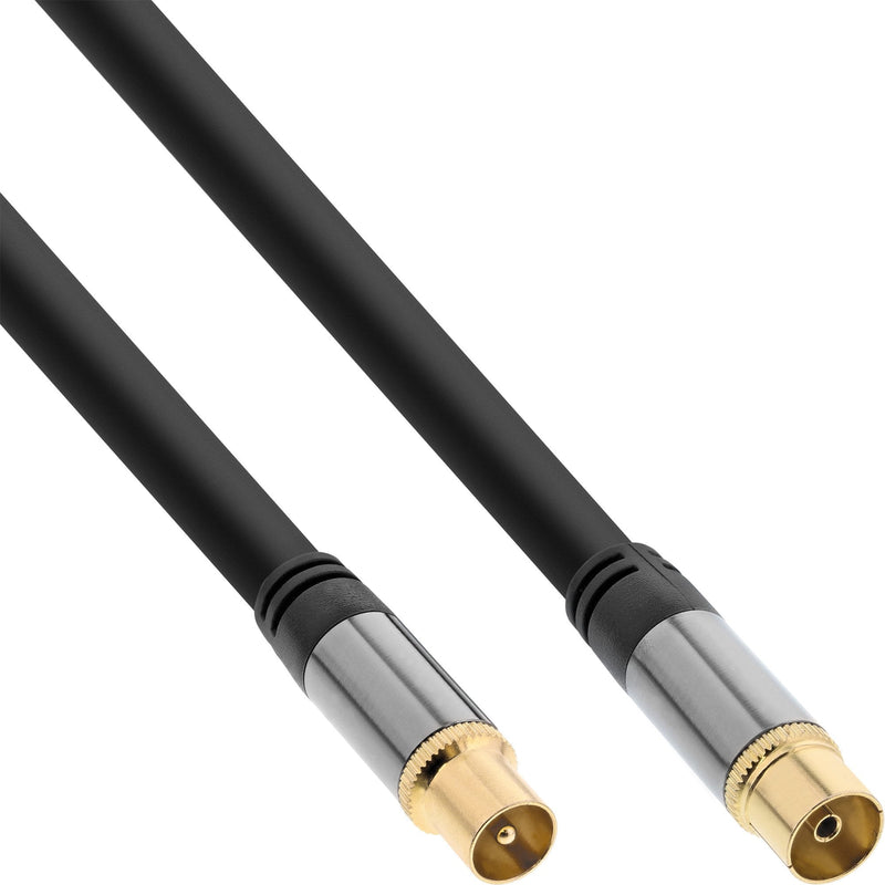 Inline Cable Antenna Premium, 4X Blindado, 110DB, Black 3M