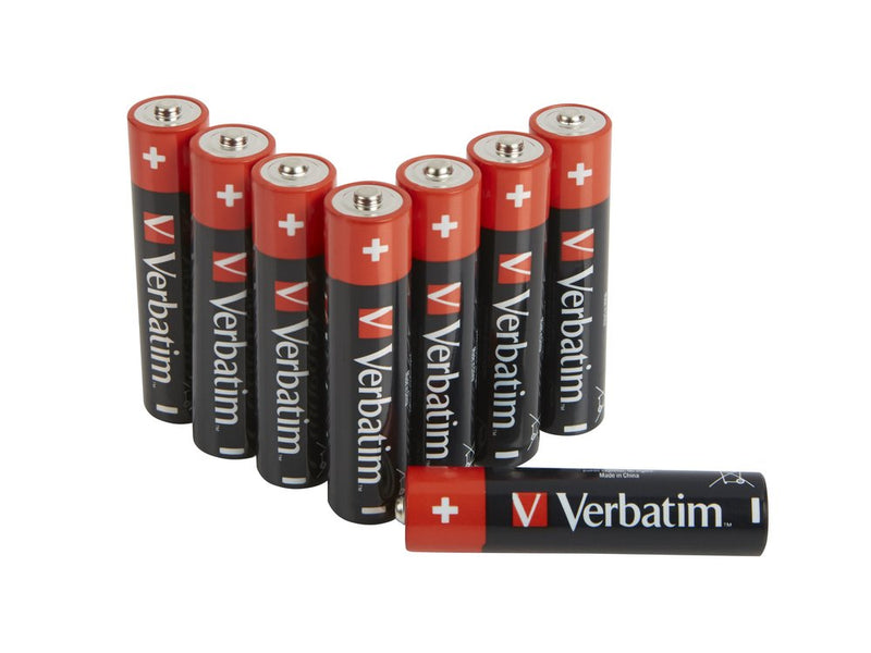 Verbatim Batteries Alcalinas Micro Aaa Lr 03 49502 Pack 8