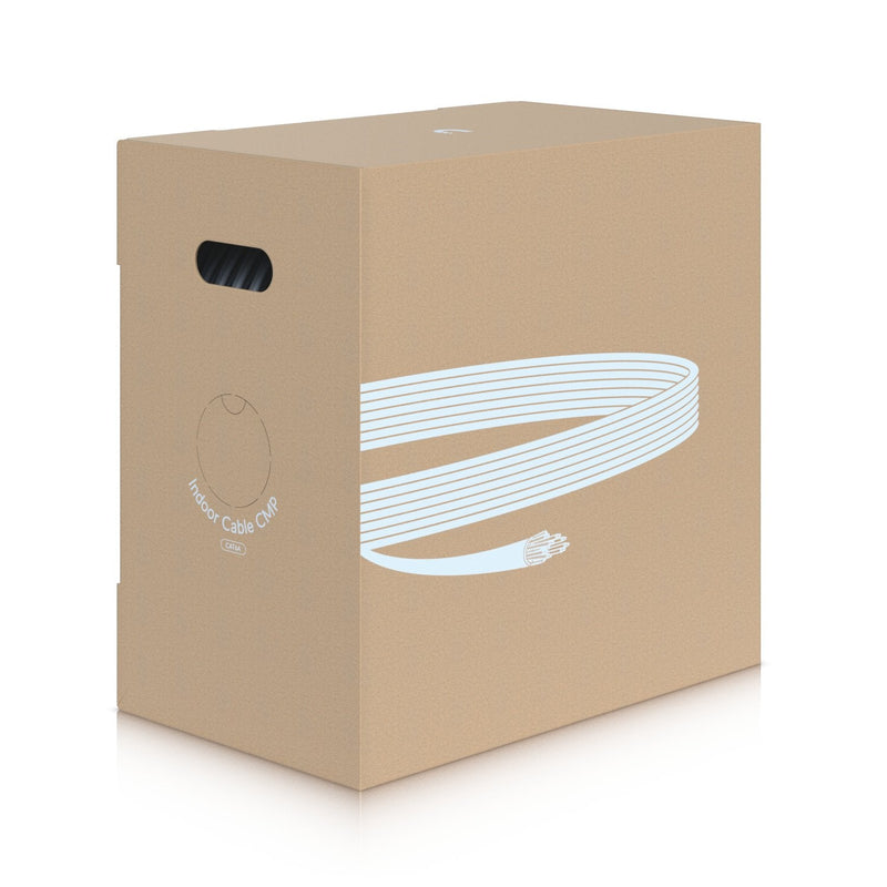 Ubiquiti UACC-CABLE-C6A-CMP Network Cable White 305M CAT.6A U/UTP (UTP)