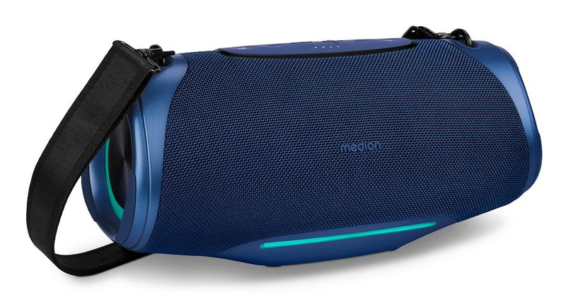Medion Speaker Life P61762 L 50W - Bluetooth 5.3 - Modo Broadcast - Resistant Water - Up To 47 Horas Battery L