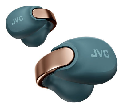 JVC Headphones HA-NP1T True Wireless Stereo (tws) Clip Oreja USB Type-c Bluetooth Blue Oro — image 1
