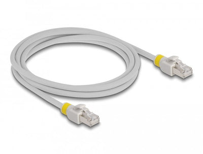 Delock Network Cable RJ45 CAT.6A S FTP With Colour Clips 2M — image 1