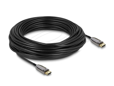 Delock Aktives Opticos Cable DisplayPort 2.1 8K 60 HZ 40Gbps 25M — image 1