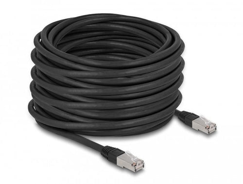 Delock 80132 Network Cable Black 20M CAT.6A S/FTP (s-STP) — image 1