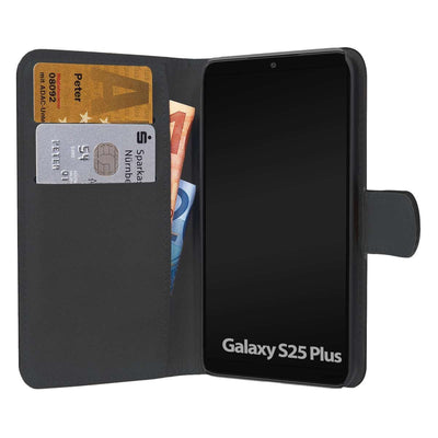 Pedea Book Cover Classic Fr Samsung Galaxy S25 + 5G, Black — image 1