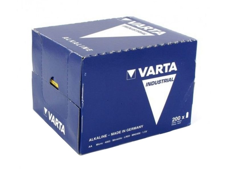 Varta Industrial Pro Alcalina LR6 Aa 1,5V Box 10 Batteries