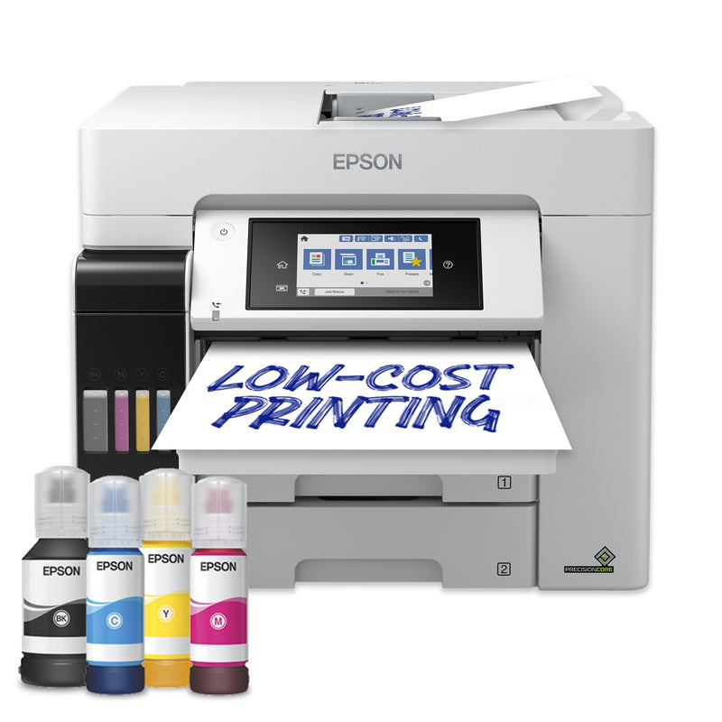Epson Printer Ecotank Pro ET-5885 Inyección Ink A4 4800 X 2400 DPI 25 Ppm Wi-Fi
