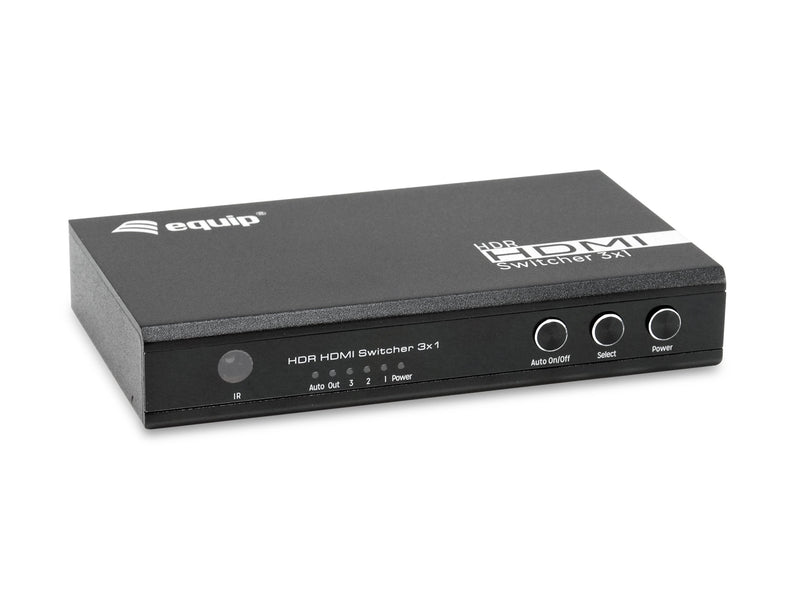Equip Switch 3X1 HDMI 2.0 4K/60HZ Black