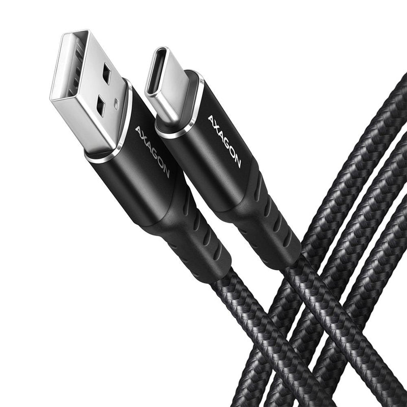 Axagon Cable BUCM-AM10AB USB 1M USB 2.0 USB a USB C Black
