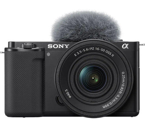 Sony Camera ZV-E10 + And Pz 16-50MM F3.5-5.6 Oss Ii Milc 24,2 MP Cmos 6000 X 4000 Pixels Black — image 1