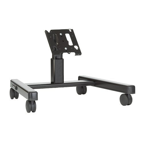 Chief Confidence Medium 2' Monitor Mobile Cart For Displays 32-65 Black Carrito Screen Plana Aluminium Black S