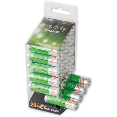 Techly LR06 Aa 1.5V Battery Body Only Uso Alcalino — image 1