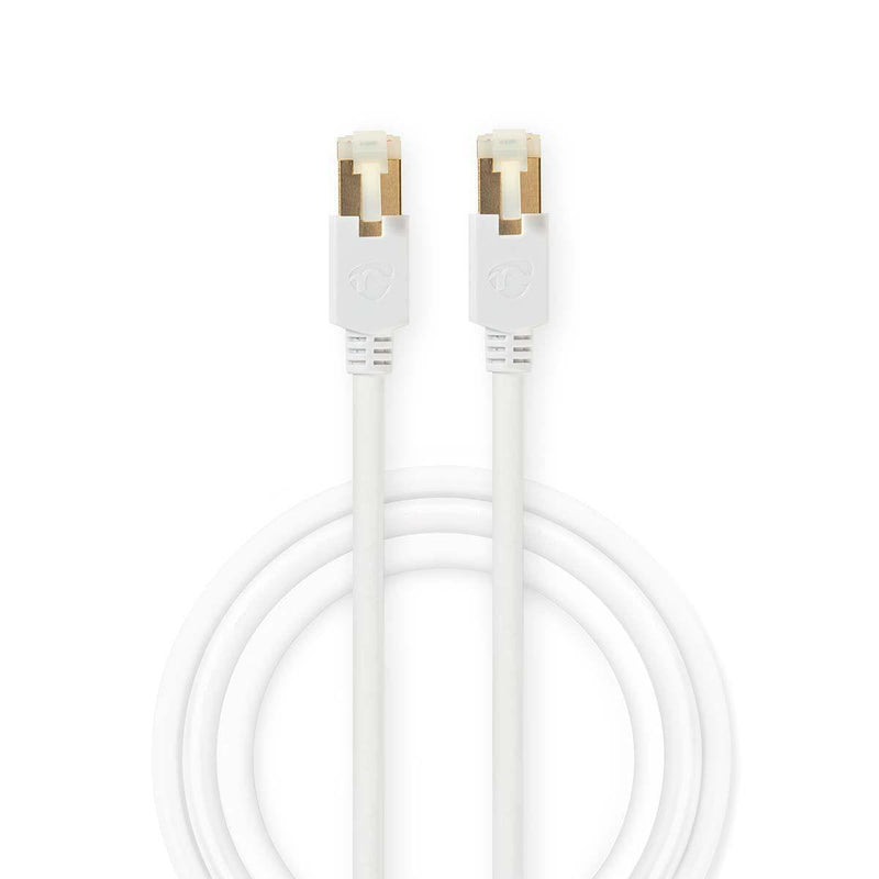 Nedis CAT.6- Network Cable RJ45 Connector Male RJ45 Connector Male - S/FTP 10.0M Innenbereich Round Lszh White