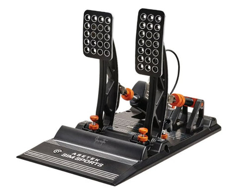 Asetek 40-010-0000001 Controller And Wheel Black Orange White USB Pedals PC — image 1