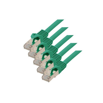 S-conn RJ45-RJ45, M-m, 3M Network Cable Green CAT.7 S/FTP (s-STP) — image 1