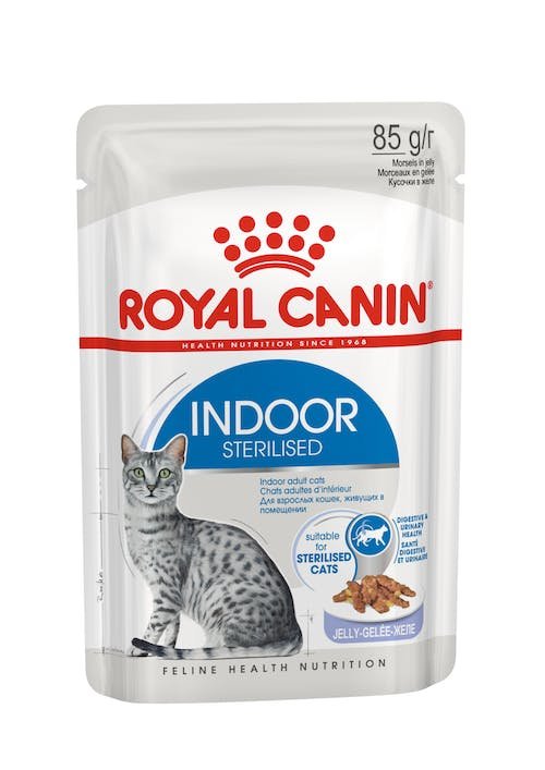 Royal Canin Comida Húmeda Gatos Fhn Indoor Jelly Adultos - 12X85G — image 1