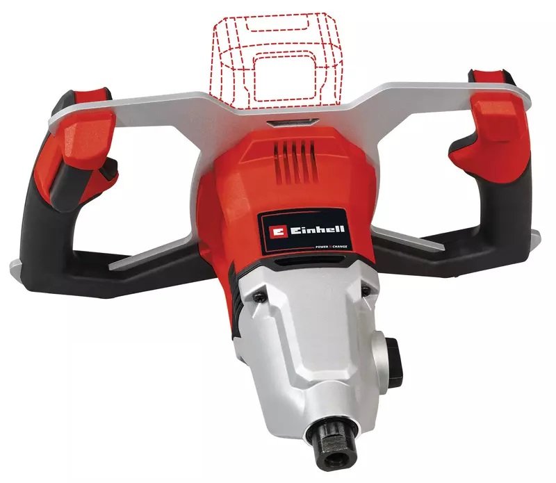 Einhell Agitador Tp-mx 18-2 Li Bl, 4258770, Red/Black