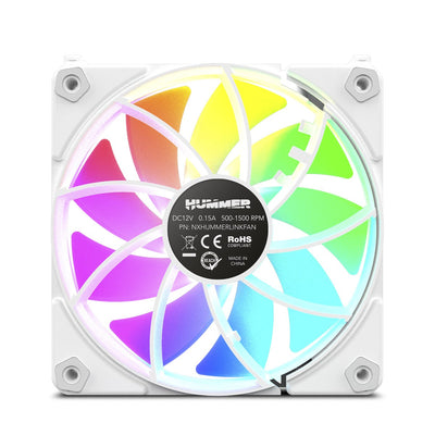 Nox Fan Hummer Easylink ARGB White Único — image 1