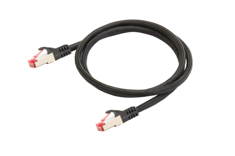 Python Cable Network CAT.6 With Trenzado Black 0,5M