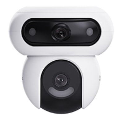 Ezviz Camera Wi-Fi& 4G Dual Lens HB90 a Battery Rotativa 4MP + 4MP Panel Solar Kit