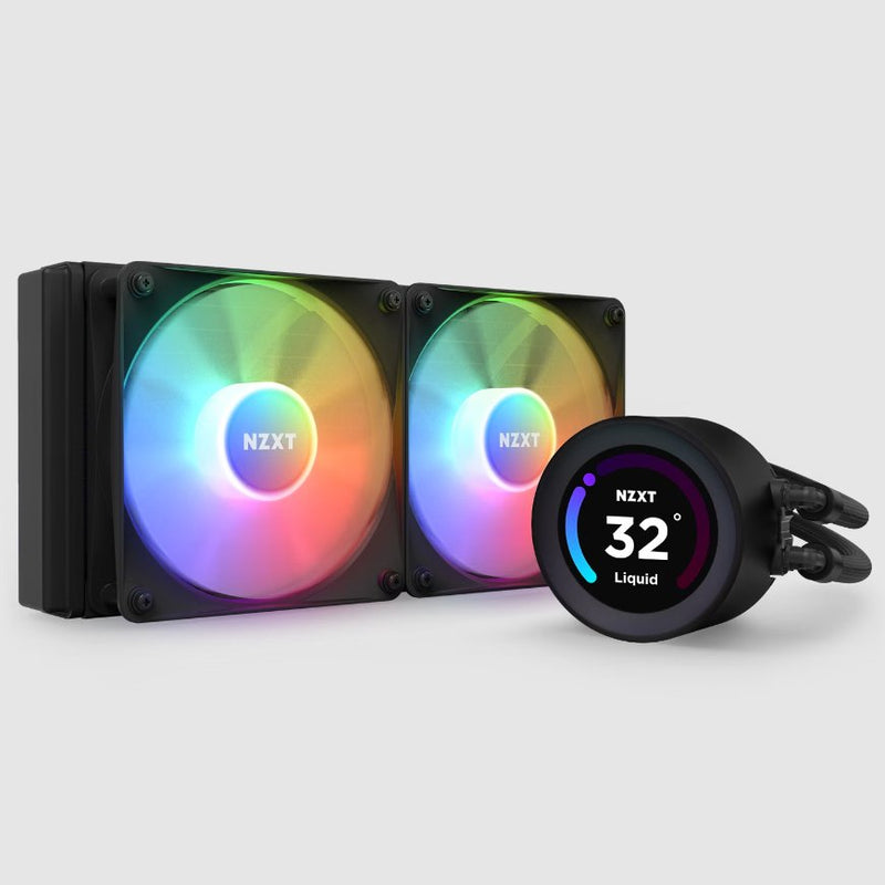 Nzxt Refrigeración Líquida Kraken Elite 240 RGB Wakü Display Black RL-KR24E-B1 Retail