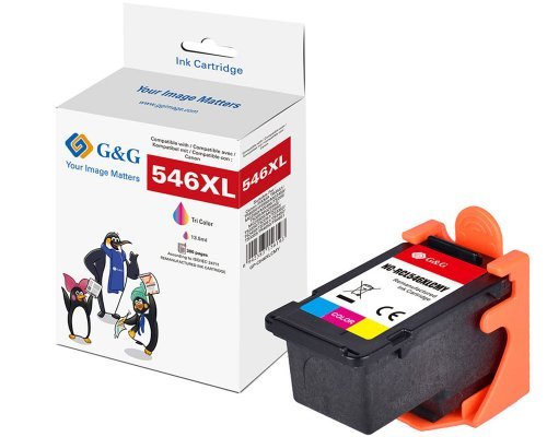 G&g Xl-cartucho Compatible With Canon CL-546XL / 8288B01