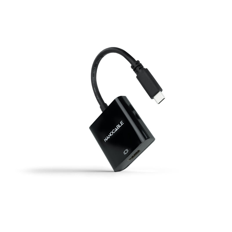 Nanocable Converter USB-C a HDMI 4K - 15CM - Black