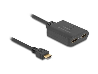 Delock HDMI Splitter 1 X HDMI In a 2 X HDMI Out 4K 60 HZ With Downscaler — image 1