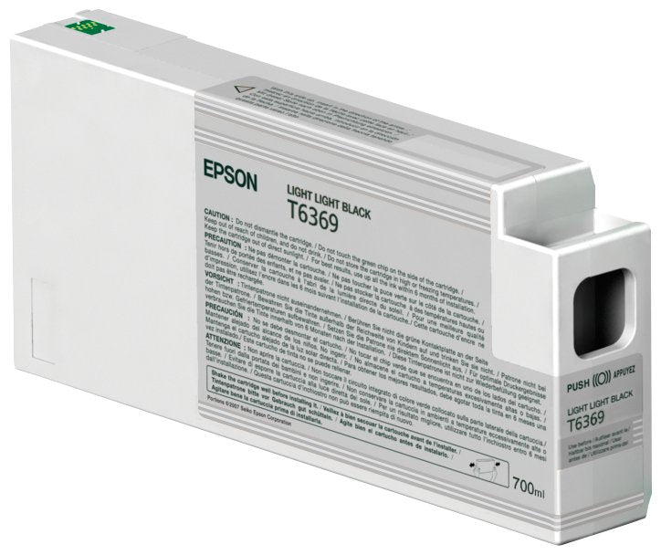 Epson Genuine Cartridge Inyeccion Ink Grey Claro 700ML Stylus Pro/7900/9900/7890/9890