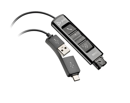 Poly HP DA85 USB To Qd Black Adapter Taa Adapter Interfaz — image 1