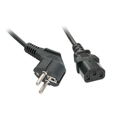 Lindy Cable Power IEC 0,7M Codo Schuko. IEC320C13 — image 1