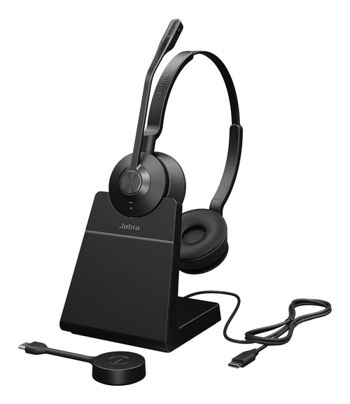 Jabra Headphones Engage 55 Se Uc Stereo USB-C Incl. Estación Charging — image 1