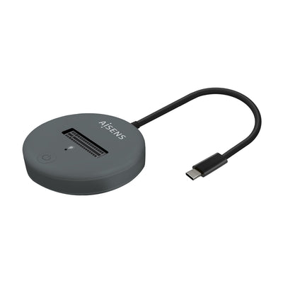 Aisens Dock USB Type-c SSD M2 SATA NVMe Ngff Grey ASUC-M2D014-GR — image 1