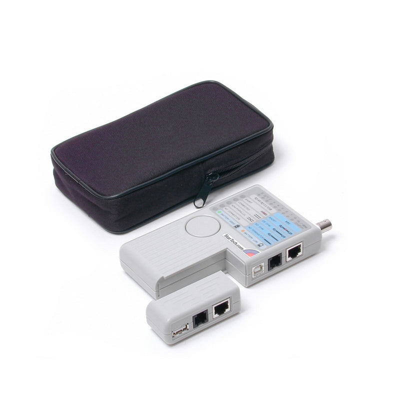 StarTech.com Professional Multi Function RJ45 RJ11 USB And BNC Cable Tester - Netzwerktester