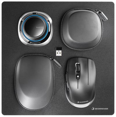 3DCONNEXION Mouse Spacemouse Wireless Kit 2 Mano Derecha RF Wireless + Bluetooth + USB Type-a Óptico — image 1