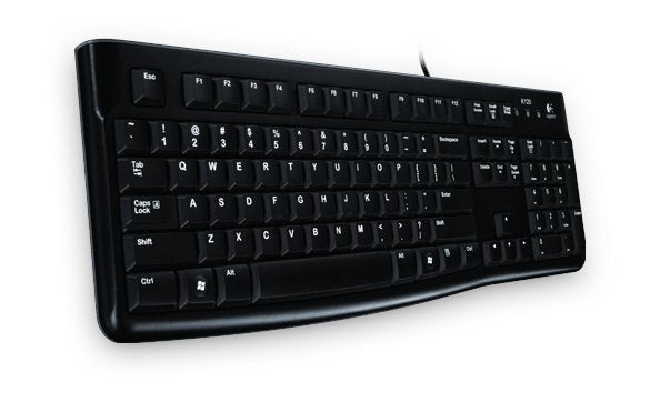 Logitech Keyboard K120 USB Black ( German ) 920-002516