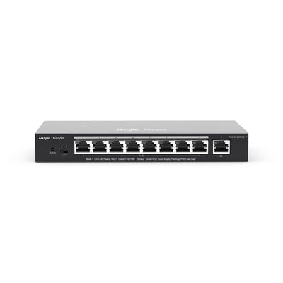 Reyee 9-PORT Gigabit Smart PoE Switch, 9 Gigabit RJ45 Ports Including 8 PoE/PoE+ PORTS,120W PoE Pow — image 1
