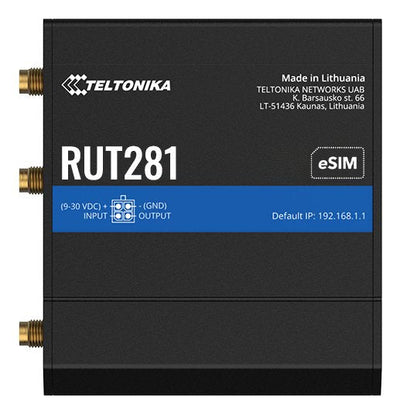 Teltonika RUT281 CAT4 LTE Router SIM And Esim — image 1