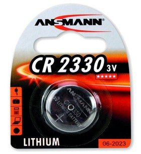 Ansmann Battery Button Litio CR2330, 1516-0009
