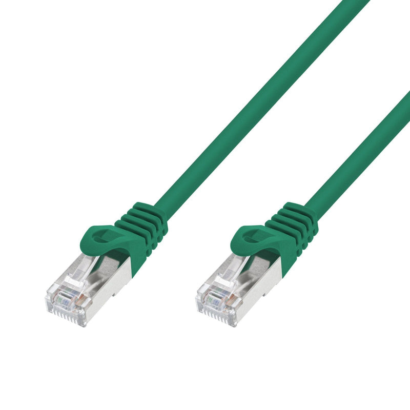 Extralink CAT.7 S FTP 15M 20G Green LAN Patch Cable Cobre Network Cable