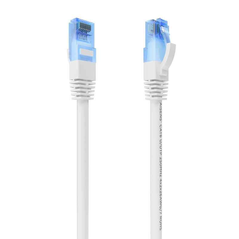Aisens Network Cable RJ45 CAT.6 UTP AWG26 Cca - 5M - White