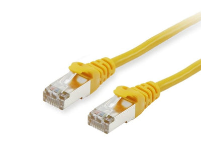 Equip Network Cable CAT.6 S FTP 2x RJ45 25.00M Yellow — image 1